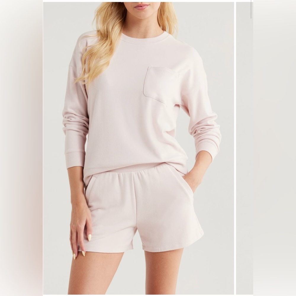 Barefoot Dreams Malibu Brushed Fleece Pajama Set XL